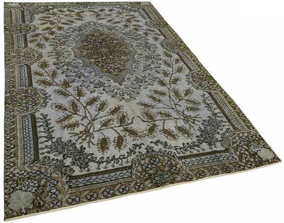 5x9 Grey Over-dyed Rug - 49295