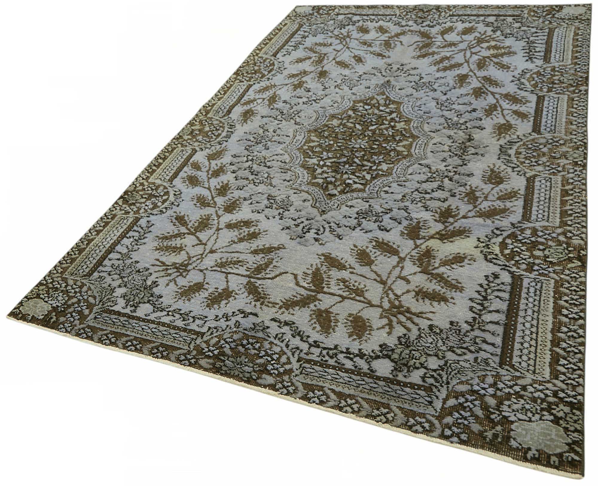 5x9 Grey Over-dyed Rug - 49295