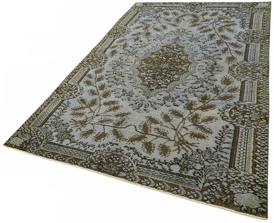 5x9 Grey Over-dyed Rug - 49295