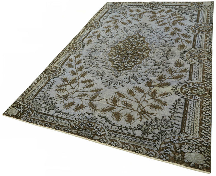5x9 Grey Over-dyed Rug - 49295