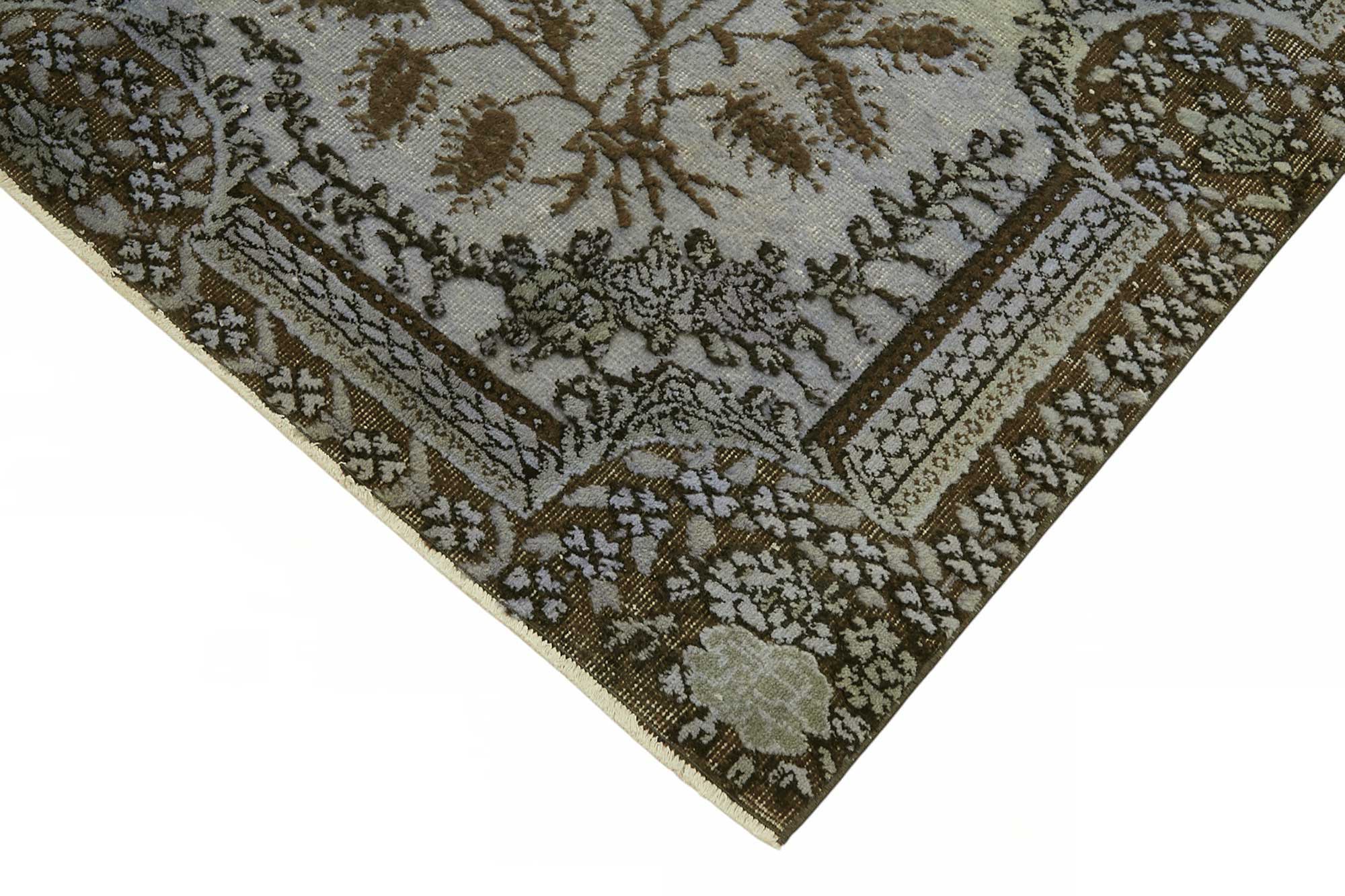 5x9 Grey Over-dyed Rug - 49295