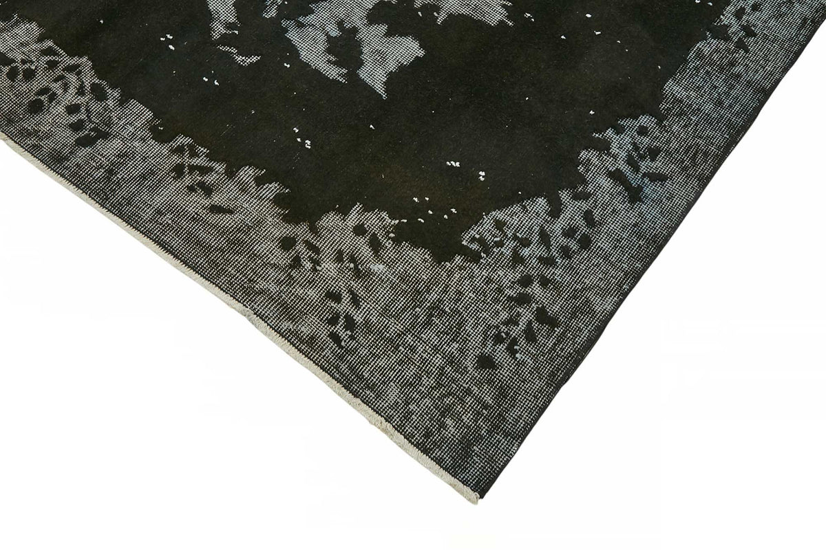 6x10 Black Over-dyed Rug - 49296