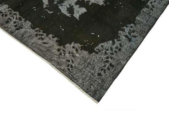 6x10 Black Over-dyed Rug - 49296