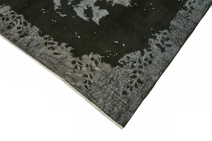 6x10 Black Over-dyed Rug - 49296