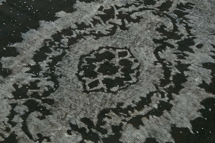 6x10 Black Over-dyed Rug - 49296