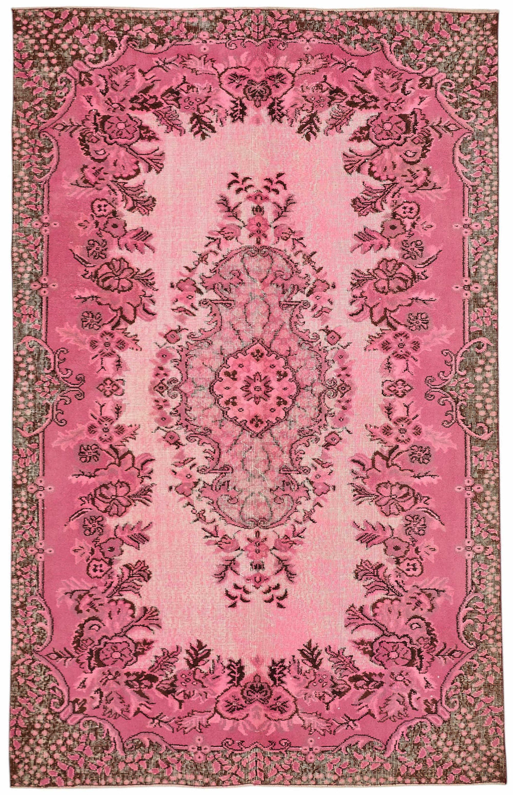 6x9 Pink Over-dyed Rug - 49297