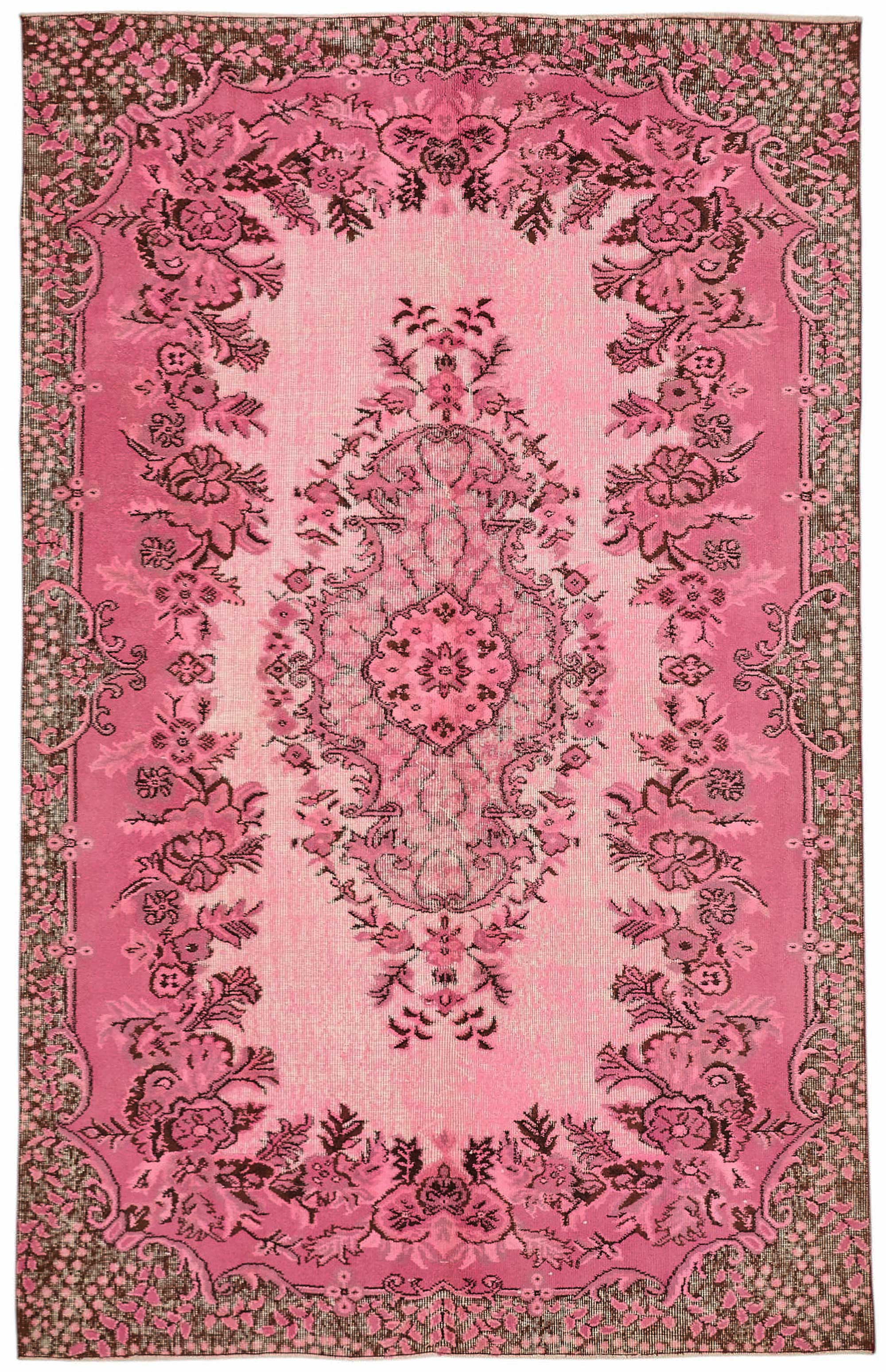 6x9 Pink Over-dyed Rug - 49297