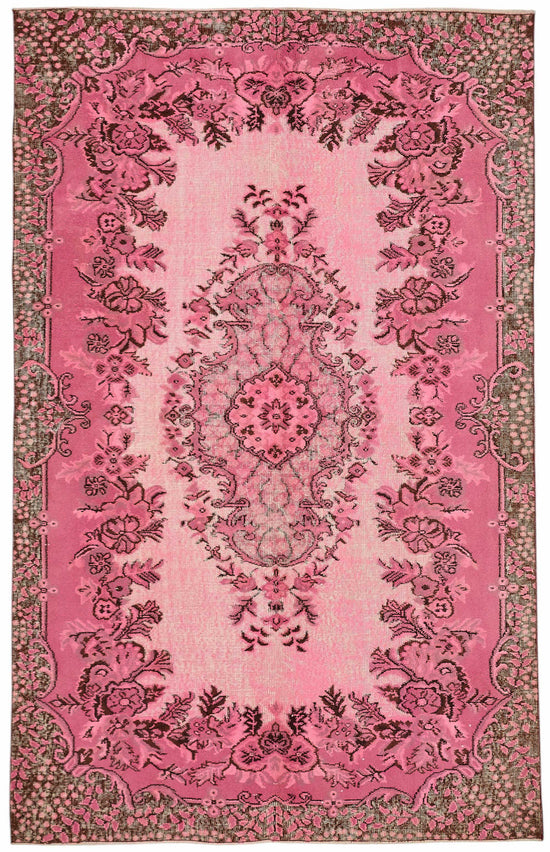 6x9 Pink Over-dyed Rug - 49297