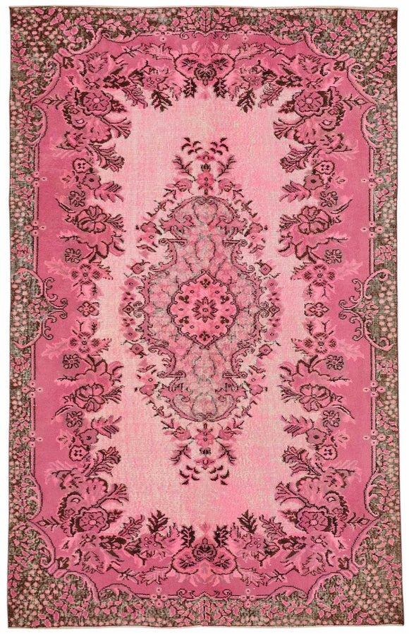 6x9 Pink Over-dyed Rug - 49297