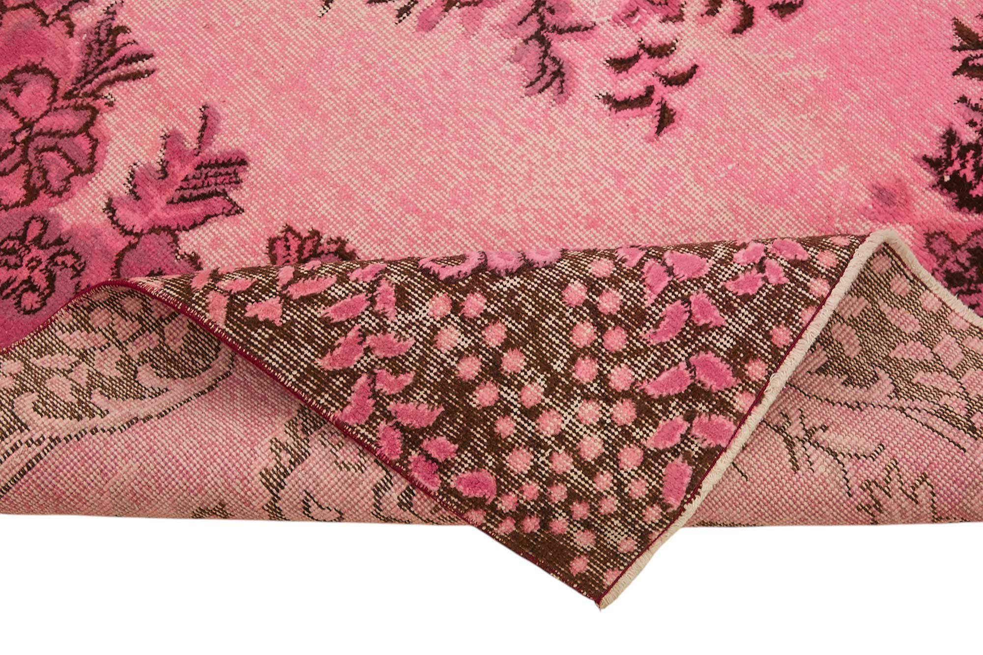 6x9 Pink Over-dyed Rug - 49297