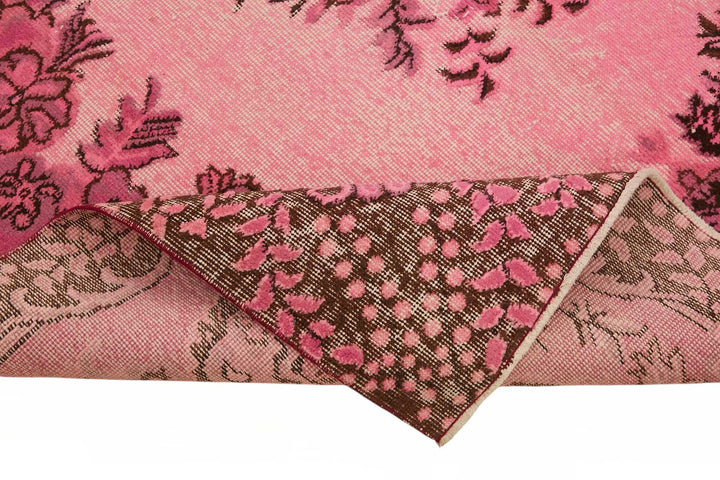 6x9 Pink Over-dyed Rug - 49297