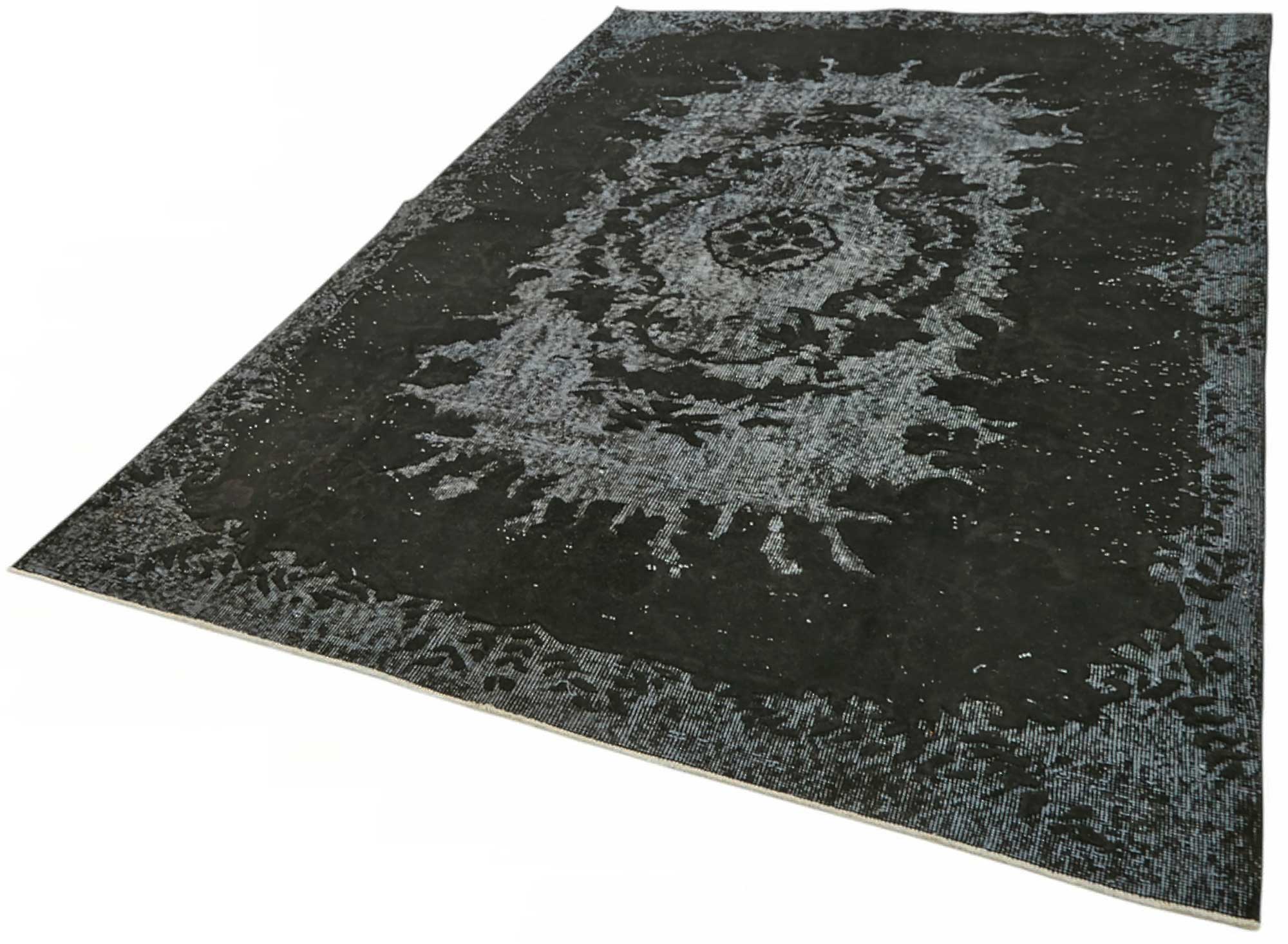 6x9 Black Over-dyed Rug - 49299