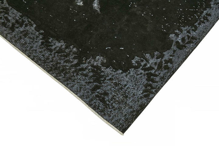 6x9 Black Over-dyed Rug - 49299