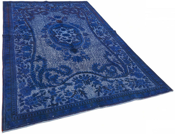 5x9 Blue Over-dyed Rug - 49300