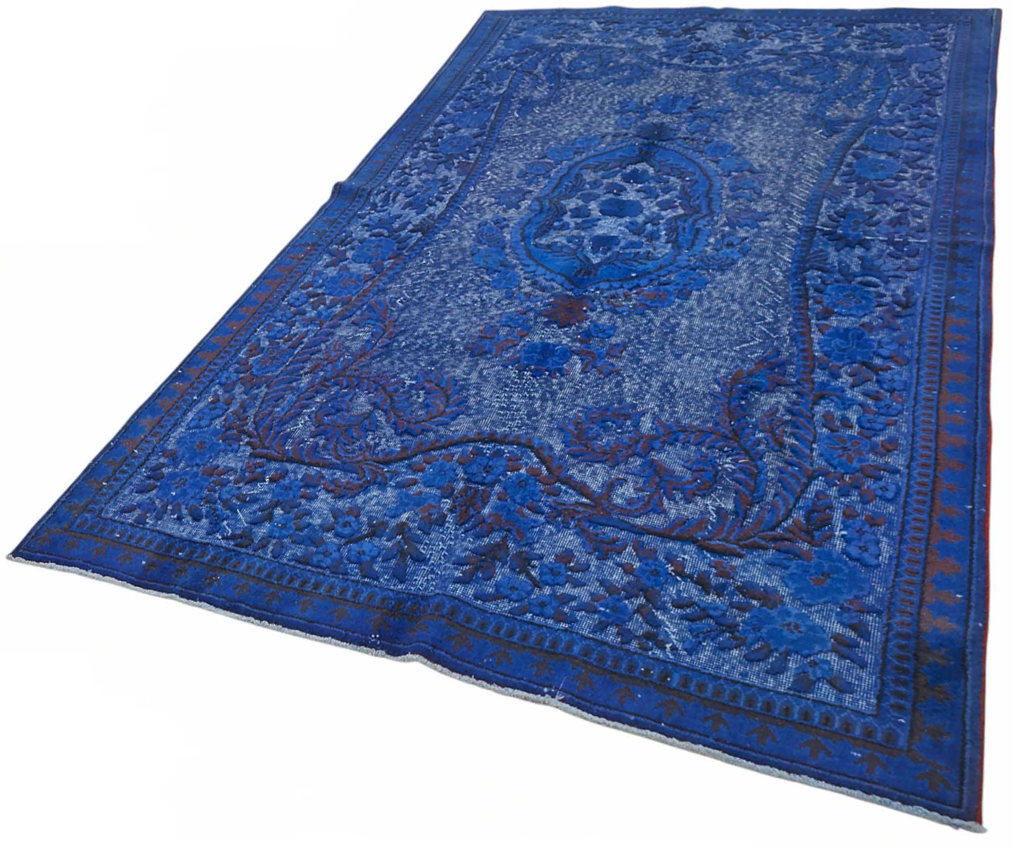 5x9 Blue Over-dyed Rug - 49300