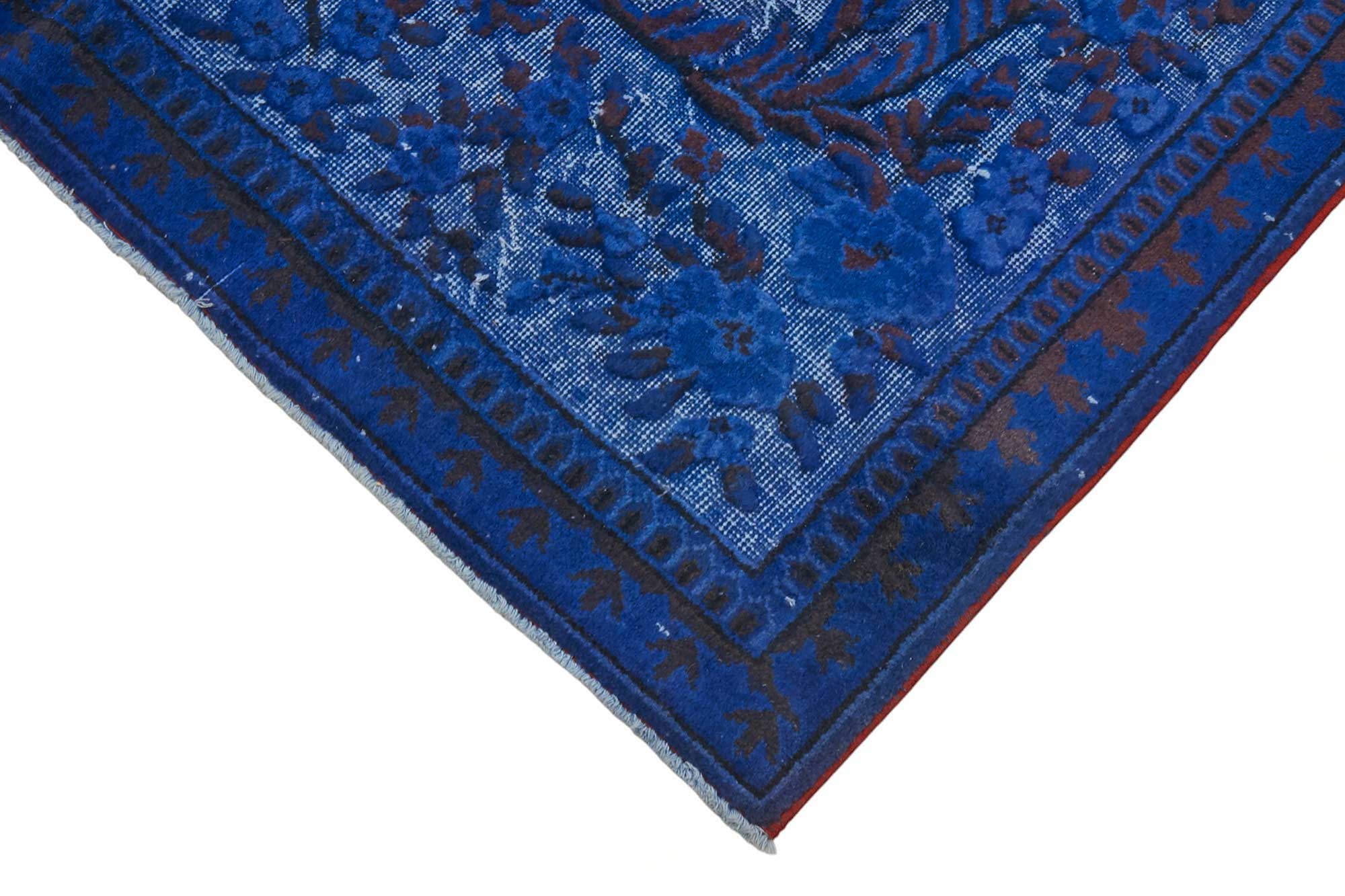 5x9 Blue Over-dyed Rug - 49300