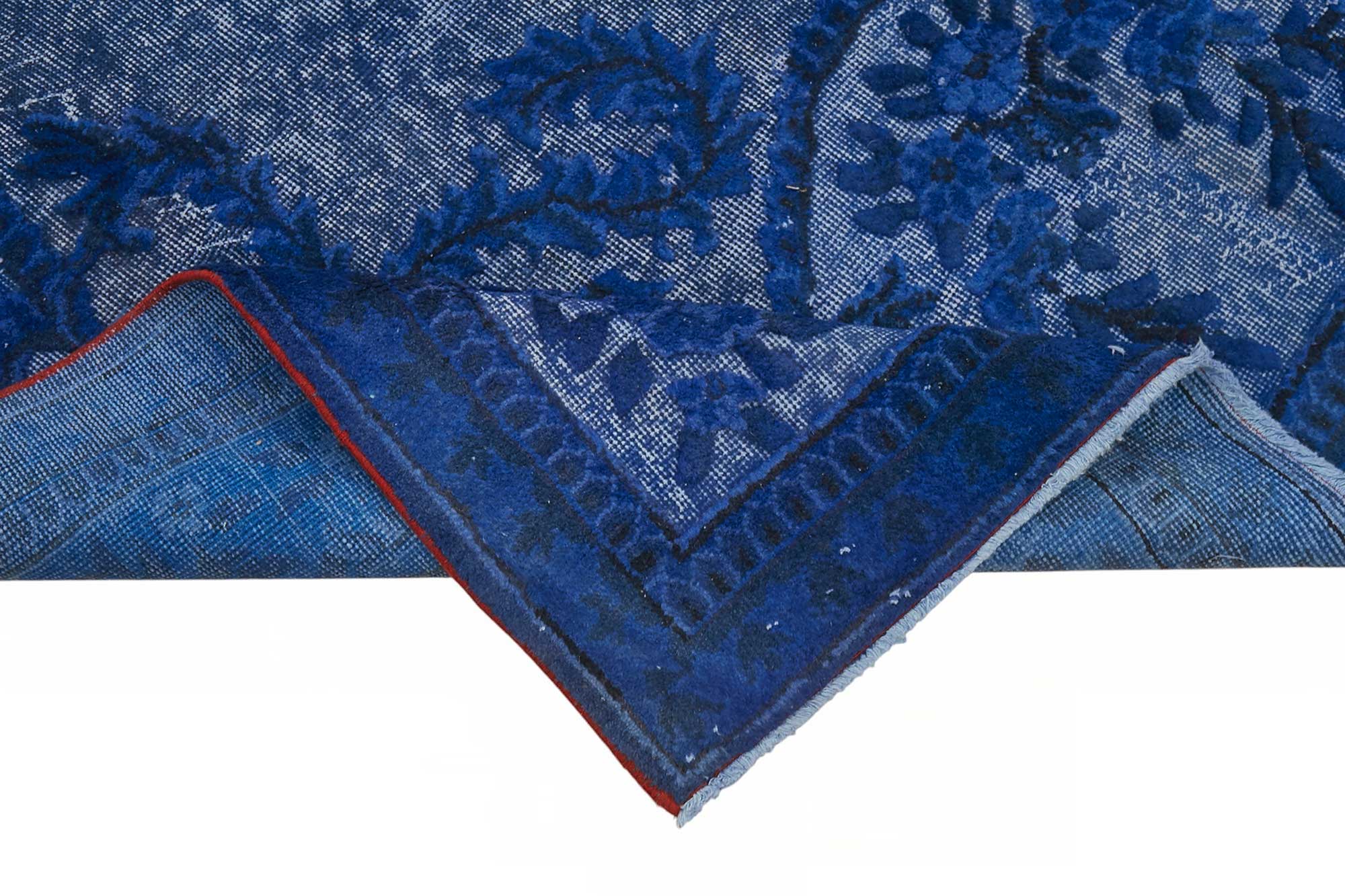 5x9 Blue Over-dyed Rug - 49300