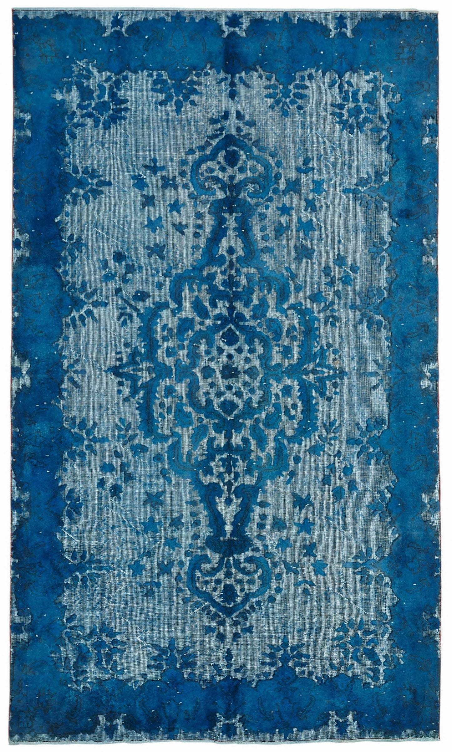 6x10 Blue Over-dyed Rug - 49302