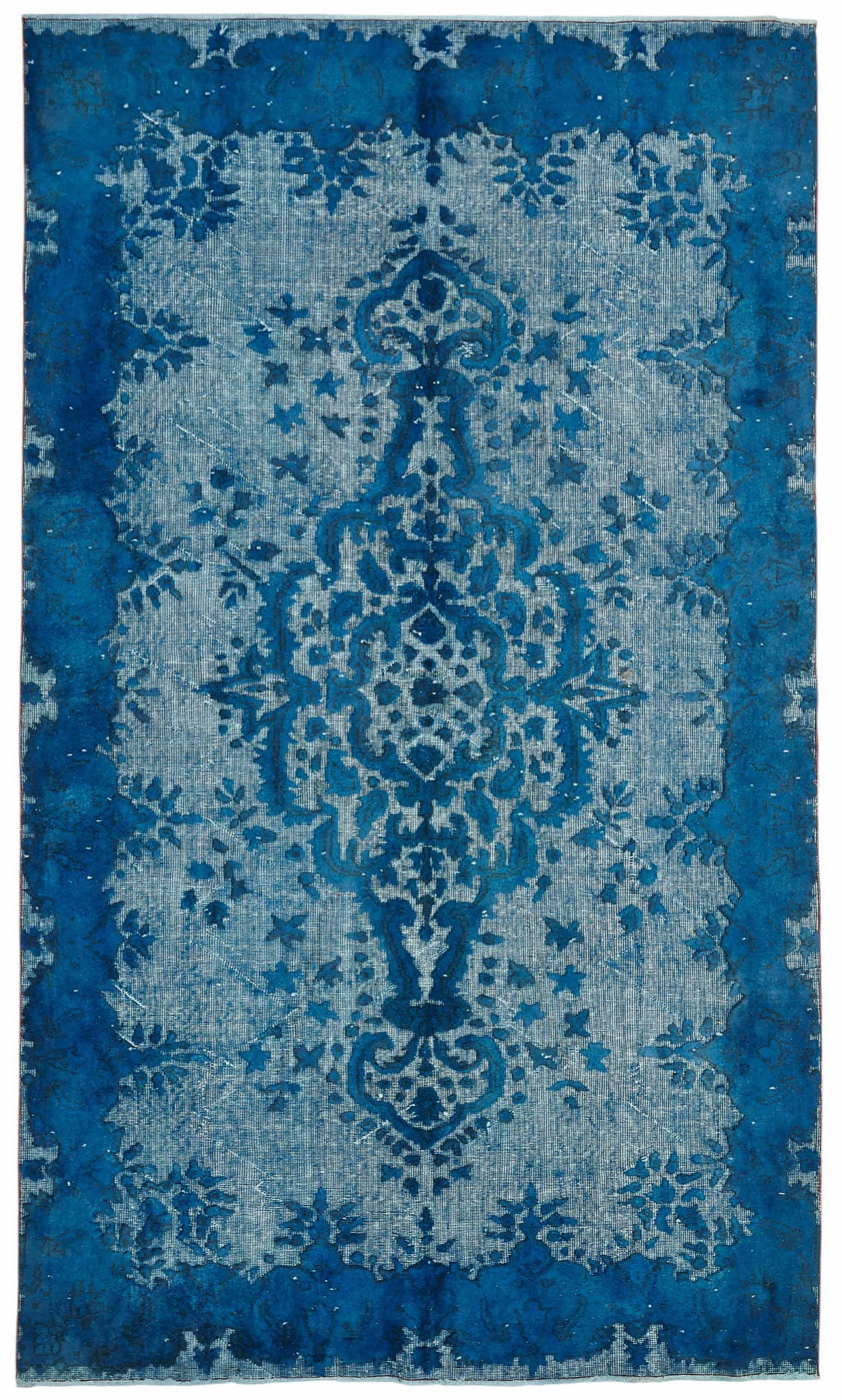 6x10 Blue Over-dyed Rug - 49302