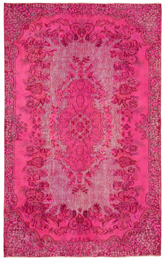6x9 Pink Over-dyed Rug - 49303