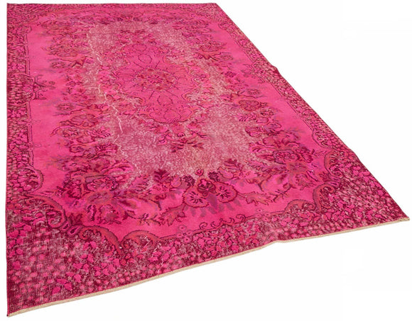 6x9 Pink Over-dyed Rug - 49303