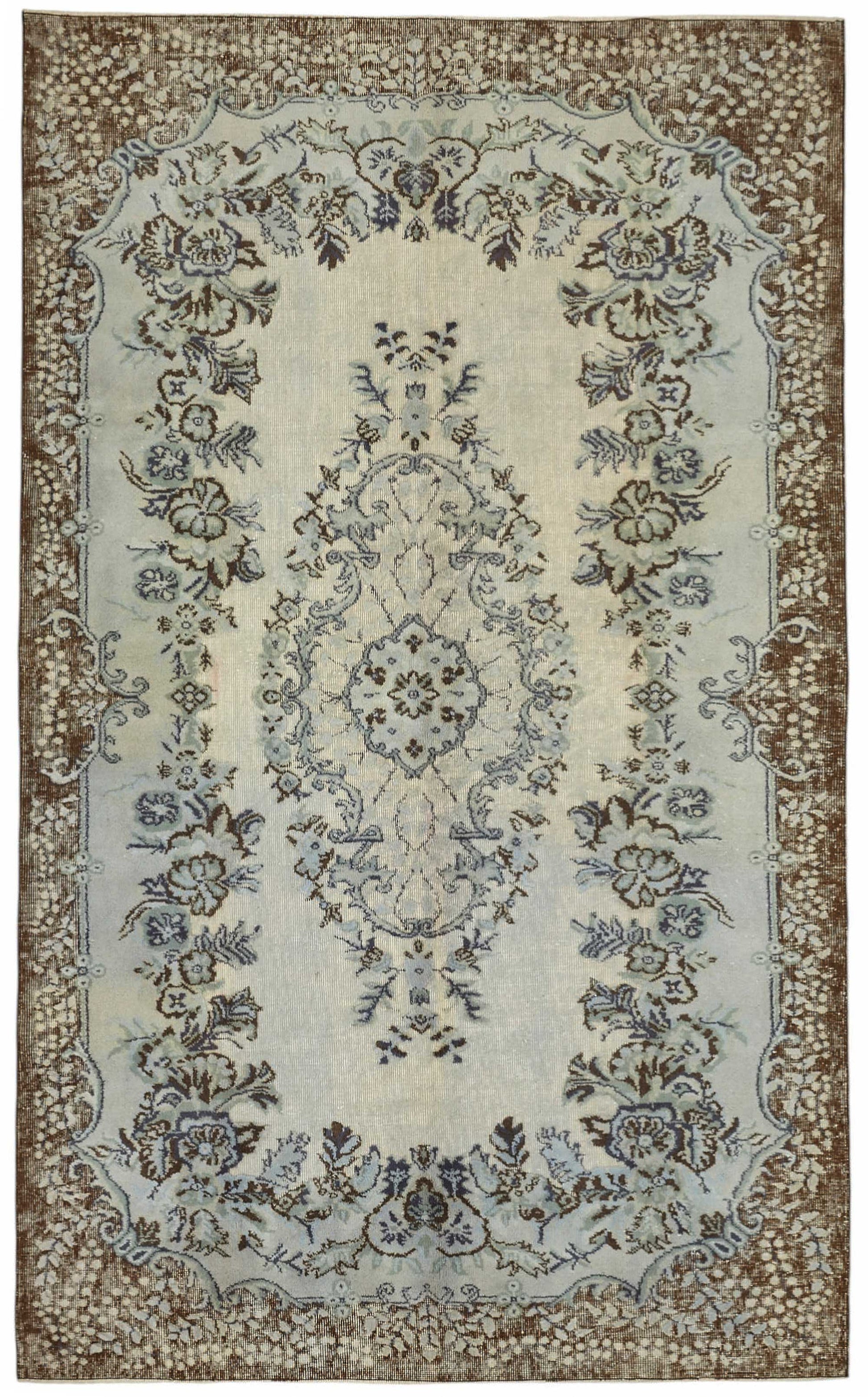 6x10 Grey Over-dyed Rug - 49304