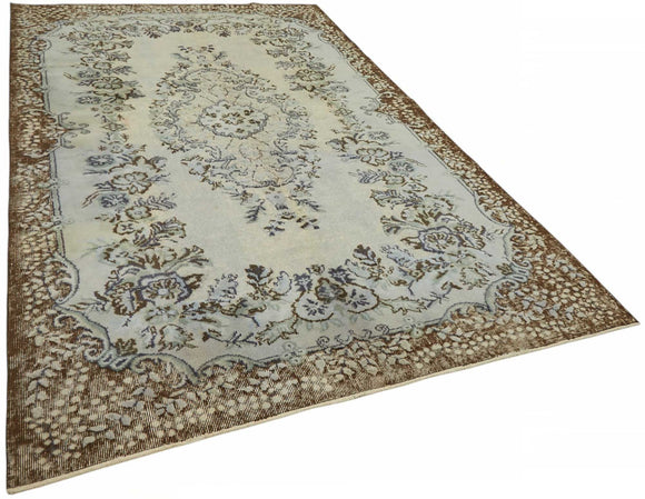 6x10 Grey Over-dyed Rug - 49304