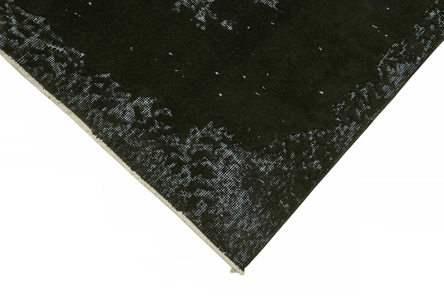 5x9 Black Over-dyed Rug - 49305
