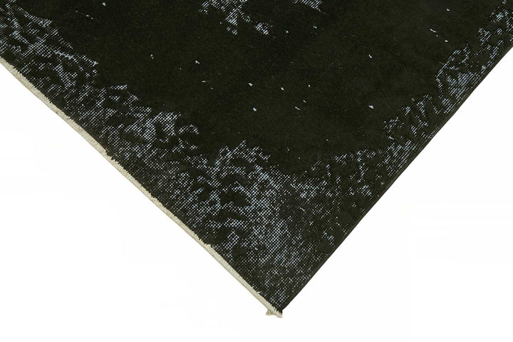 5x9 Black Over-dyed Rug - 49305
