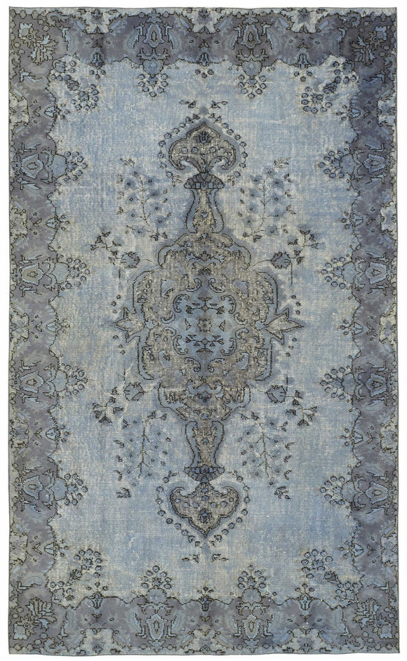 5x9 Blue Over-dyed Rug - 49307