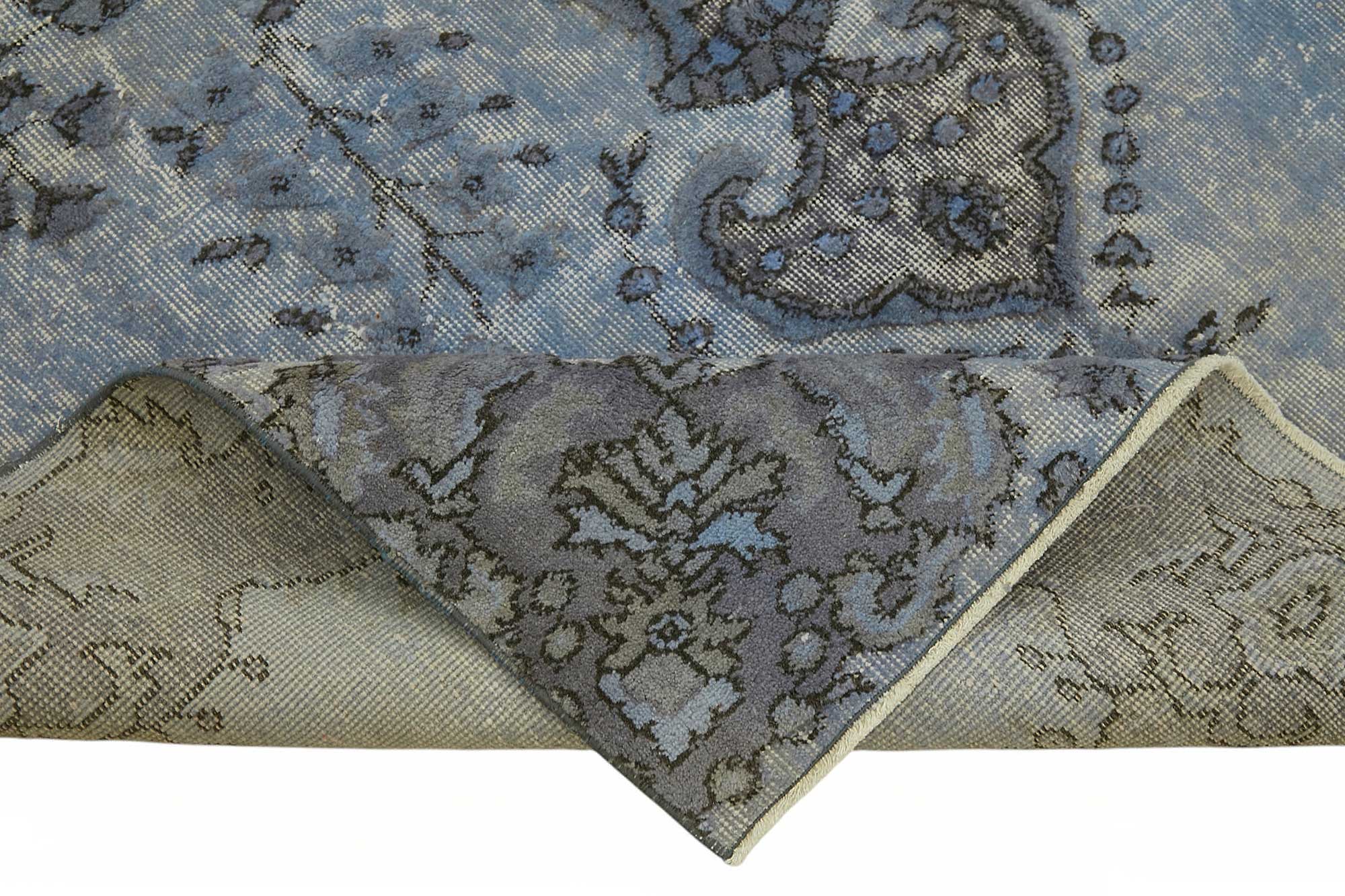 5x9 Blue Over-dyed Rug - 49307