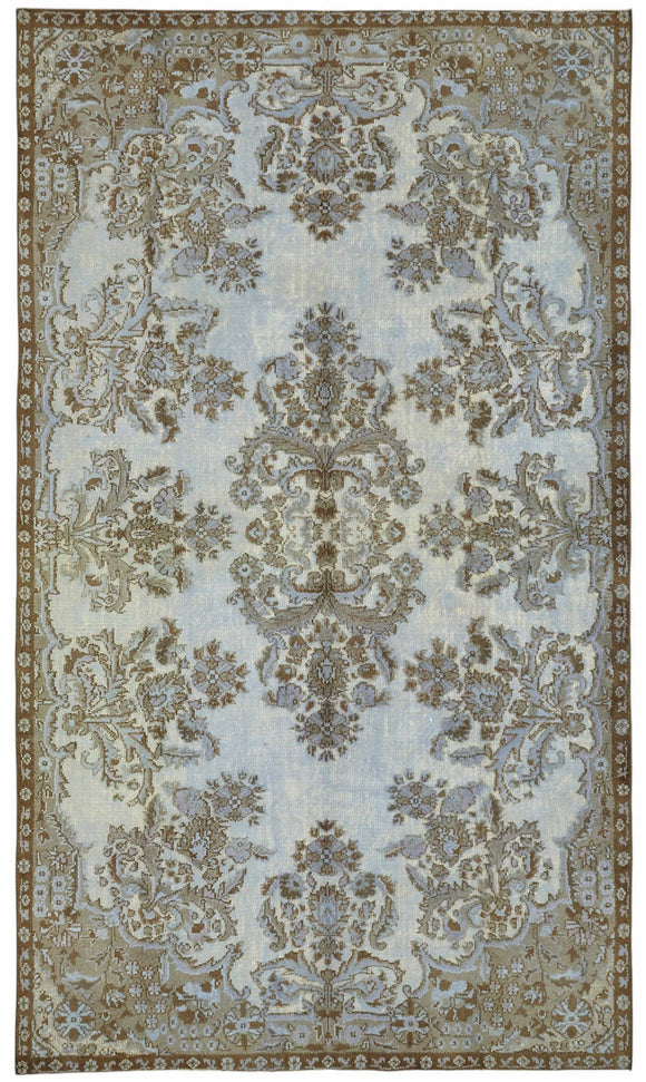 6x10 Blue Over-dyed Rug - 49309