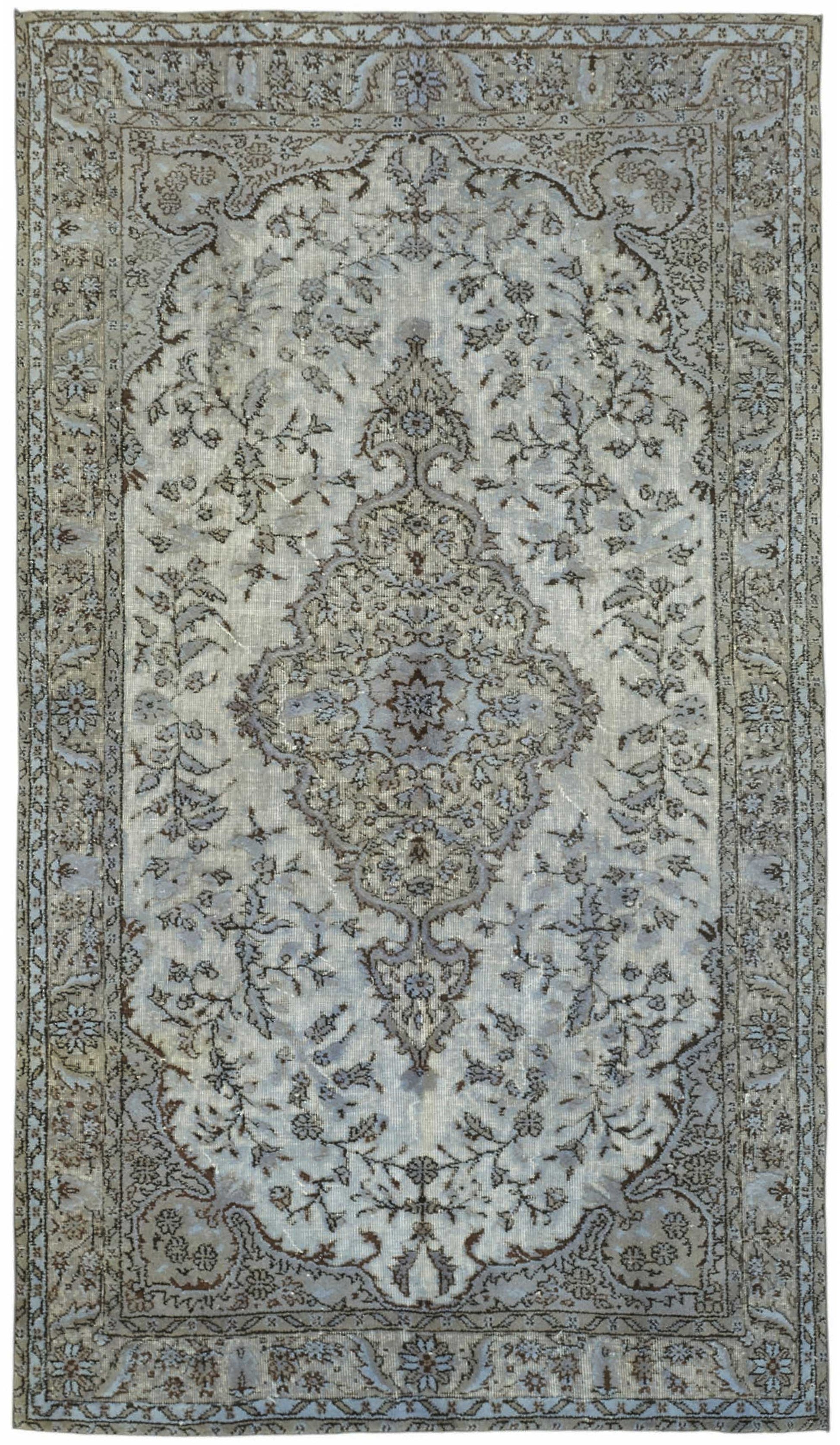 5x9 Blue Over-dyed Rug - 49310