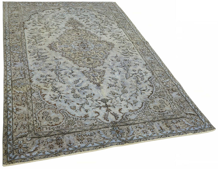 5x9 Blue Over-dyed Rug - 49310