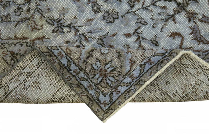 5x9 Blue Over-dyed Rug - 49310