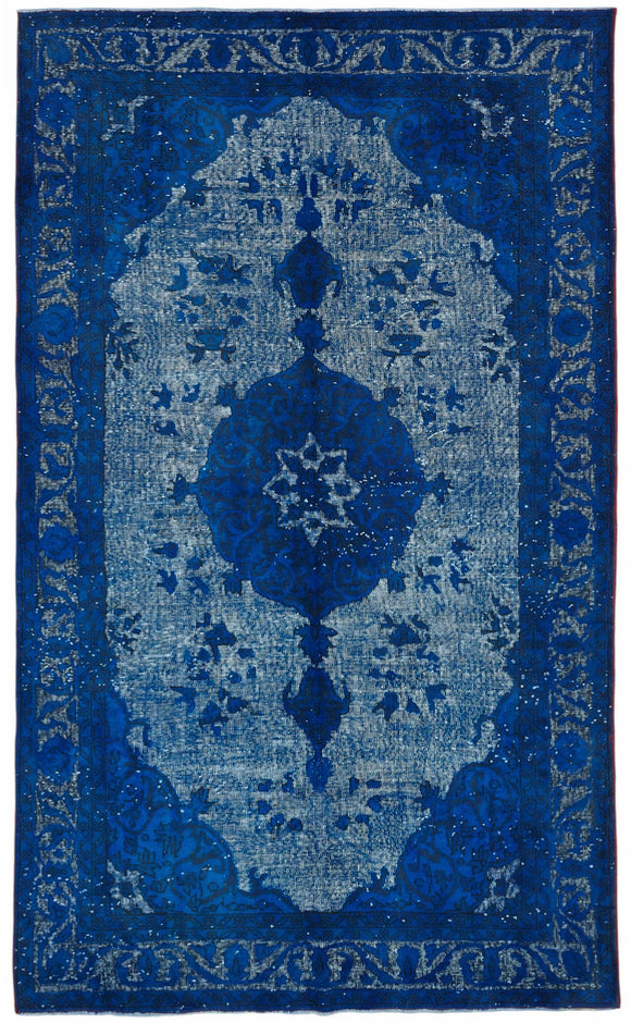 6x10 Blue Over-dyed Rug - 49311