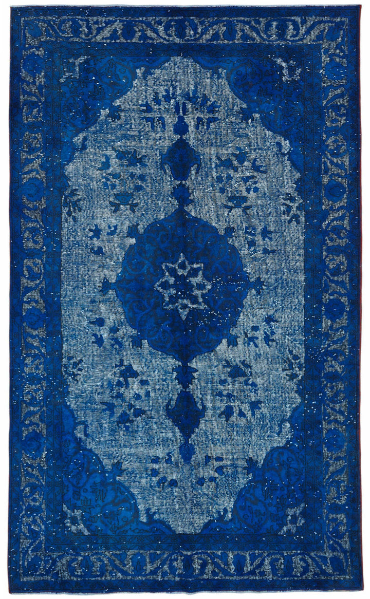 6x10 Blue Over-dyed Rug - 49311