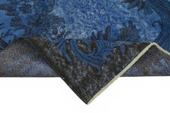 5x9 Blue Over-dyed Rug - 49312