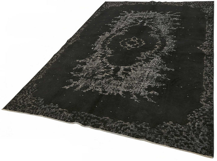 5x8 Black Over-dyed Rug - 49313