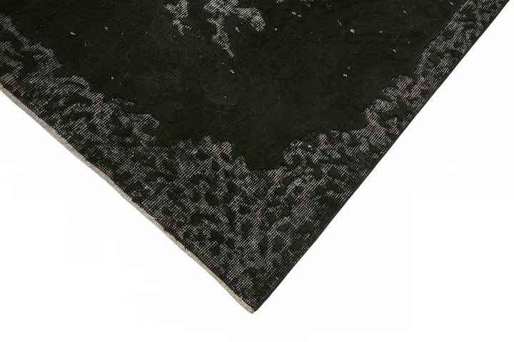 5x8 Black Over-dyed Rug - 49313