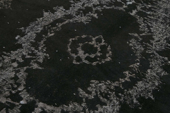 5x8 Black Over-dyed Rug - 49313