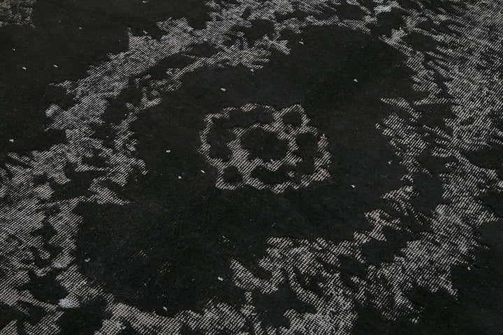 5x8 Black Over-dyed Rug - 49313