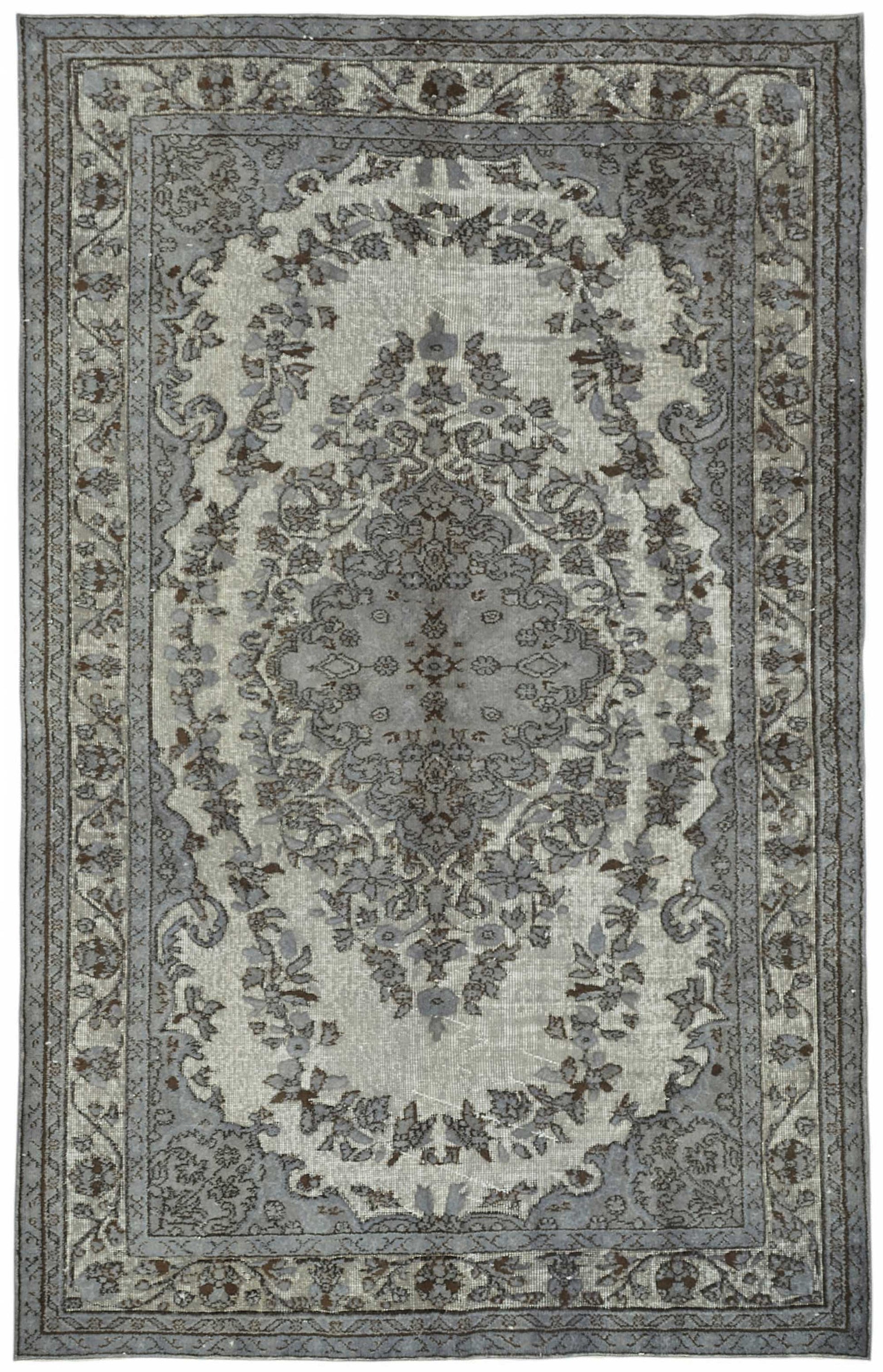 6x9 Grey Over-dyed Rug - 49314