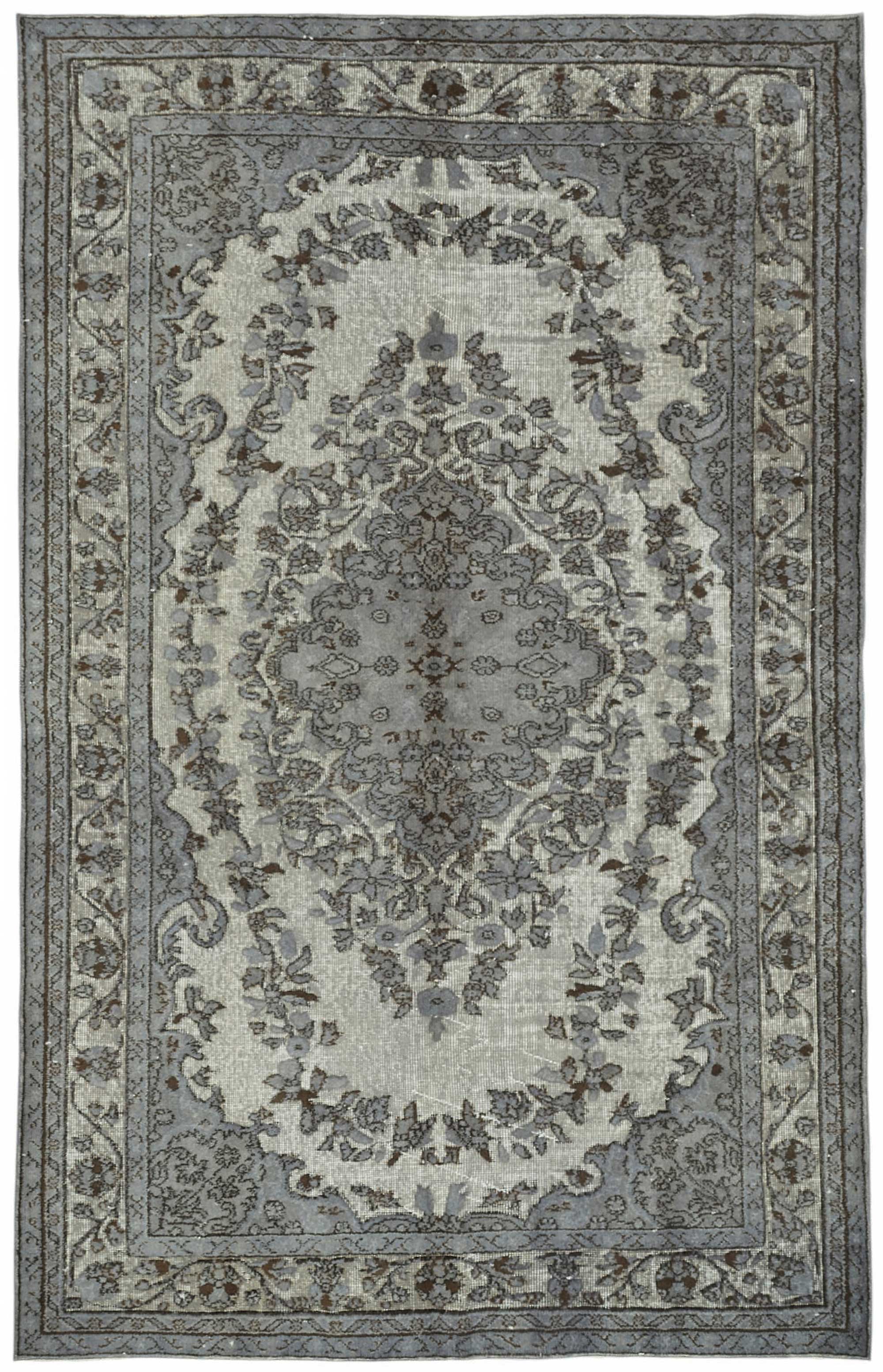 6x9 Grey Over-dyed Rug - 49314