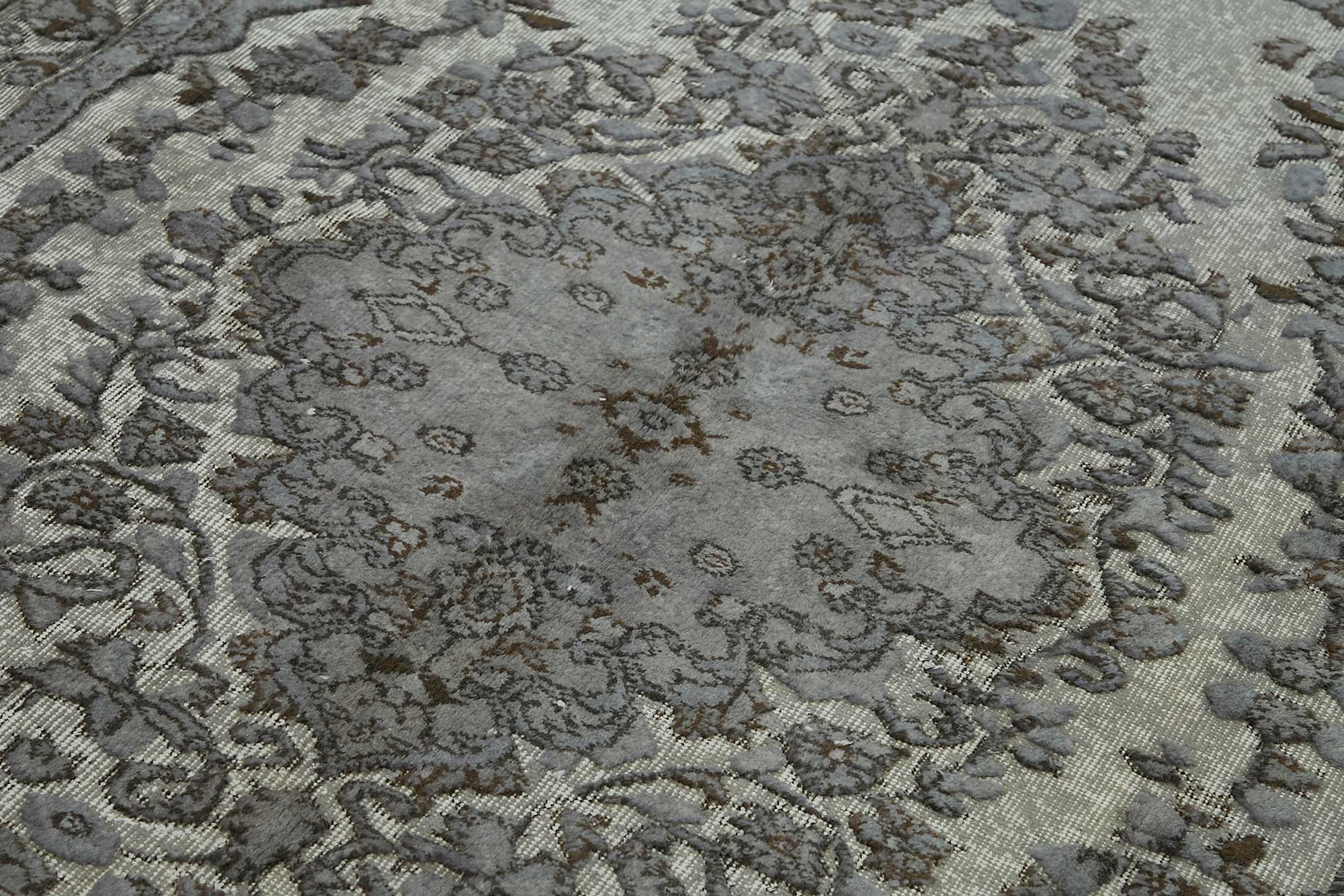 6x9 Grey Over-dyed Rug - 49314