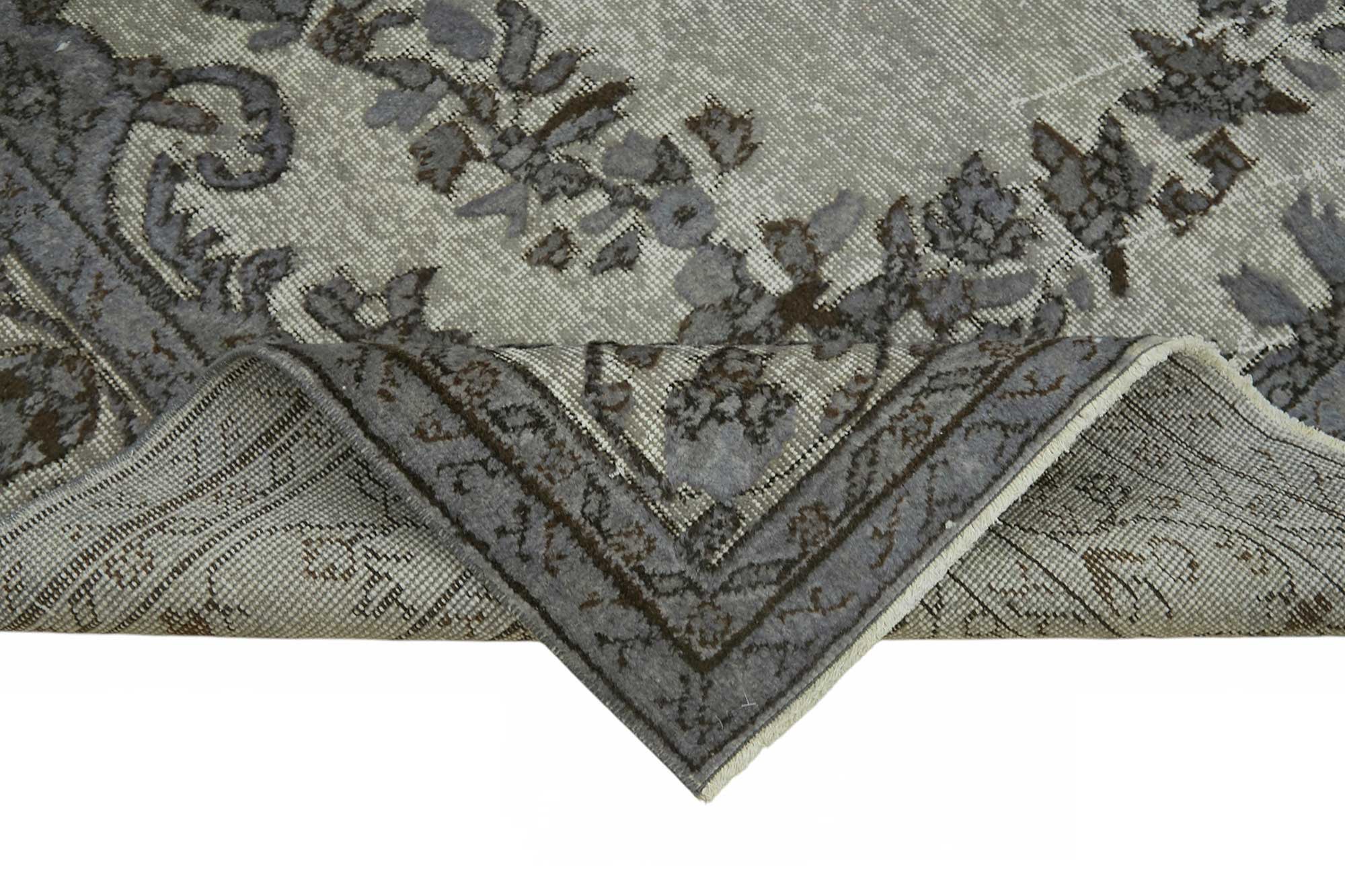 6x9 Grey Over-dyed Rug - 49314