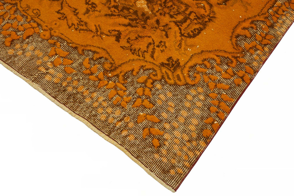6x10 Orange Over-dyed Rug - 49315