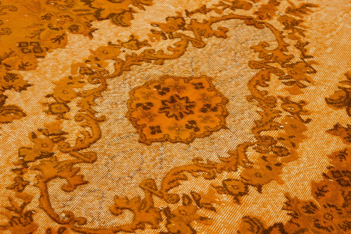 6x10 Orange Over-dyed Rug - 49315