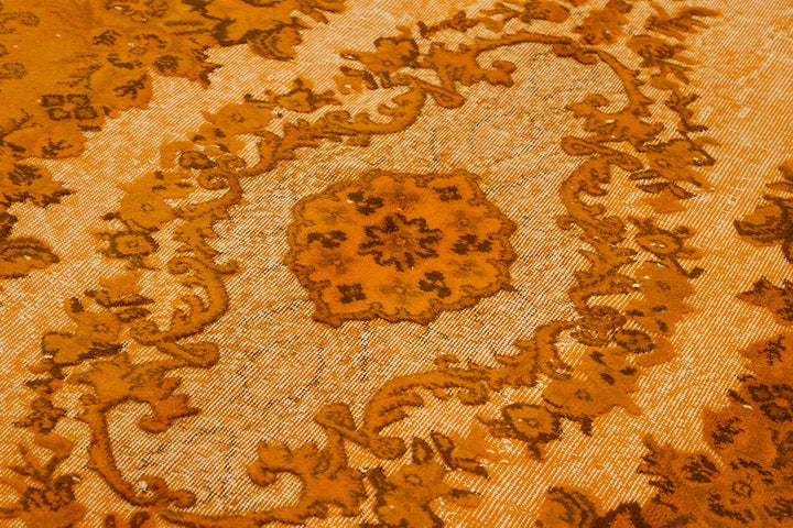 6x10 Orange Over-dyed Rug - 49315