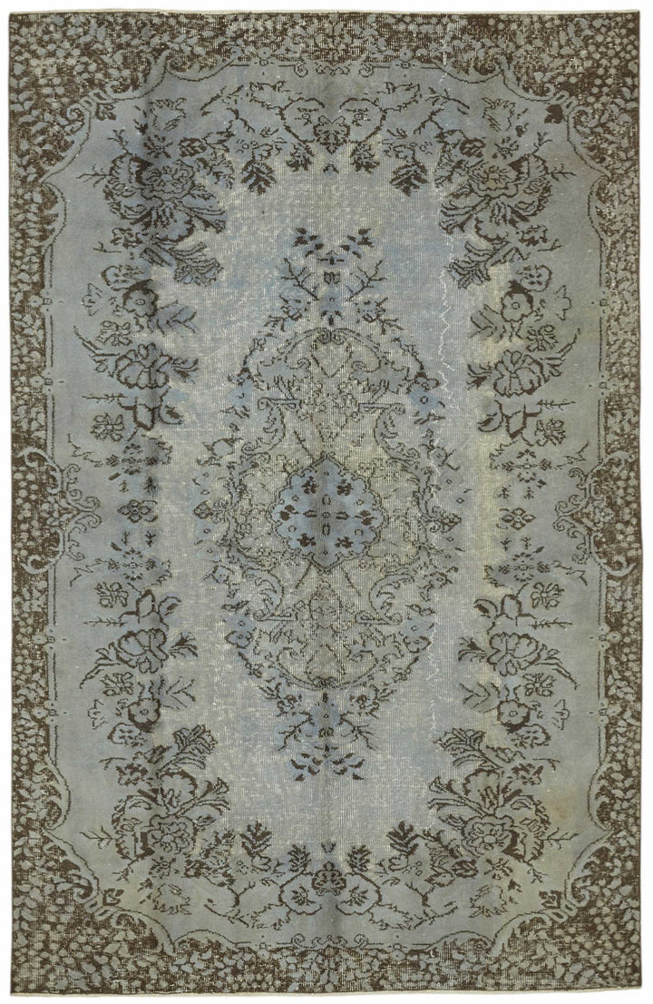 5x8 Grey Over-dyed Rug - 49316